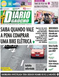 Capa Jornal Diário Gaúcho
