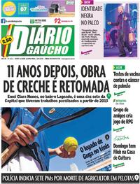 Capa Diário Gaúcho 10/09/2026
