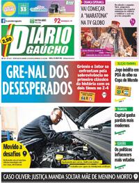 Capa Jornal Diário Gaúcho