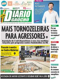 Capa do jornal Diário Gaúcho 11/03/2026