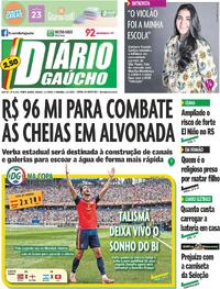 Capa Jornal Diário Gaúcho