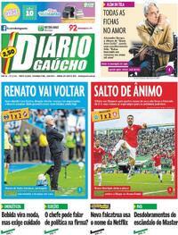 Capa Diário Gaúcho 14/09/2026