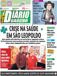 Capa Jornal Diário Gaúcho