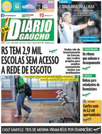 Capa Diário Gaúcho 15/09/2026