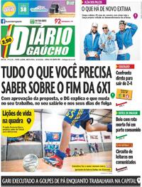 Capa Jornal Diário Gaúcho