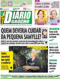 Capa Diário Gaúcho 19/08/2026