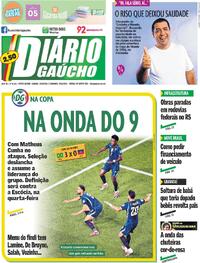 Capa Jornal Diário Gaúcho
