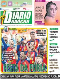Capa Diário Gaúcho 20/07/2026