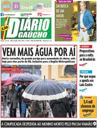 Capa Diário Gaúcho 21/07/2026