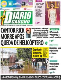 Capa Diário Gaúcho 23/09/2026