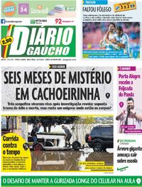 Capa Diário Gaúcho 24/07/2026
