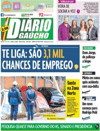 Capa Diário Gaúcho 25/08/2026