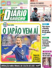 Capa Diário Gaúcho 26/06/2026