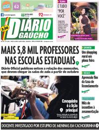 Capa Jornal Diário Gaúcho