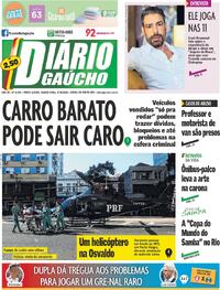 Capa Diário Gaúcho 27/08/2026