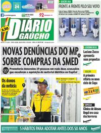 Capa Jornal Diário Gaúcho