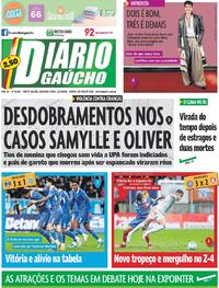 Capa Jornal Diário Gaúcho