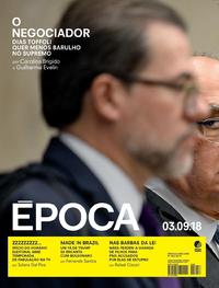 Capa da revista Época 01/09/2018