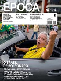 Capa da revista Época 03/11/2018