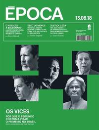 Capa da revista Época 11/08/2018