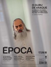 Capa da revista Época 15/09/2018