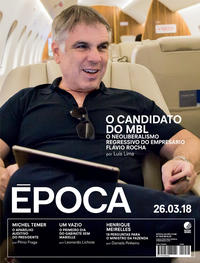 Capa da revista Época 24/03/2018
