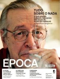 Capa da revista Época 16/03/2019