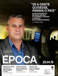 Capa da revista Época 27/04/2019