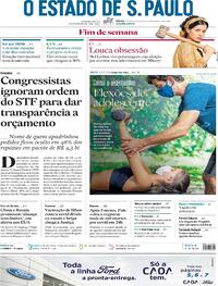 Capa do jornal Estadão 05/02/2022