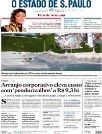 Capa do jornal Estadão 04/02/2024