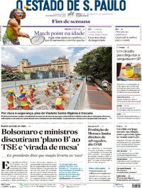 Capa do jornal Estadão 10/02/2024
