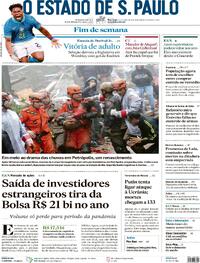 Capa do jornal Estadão 24/03/2024