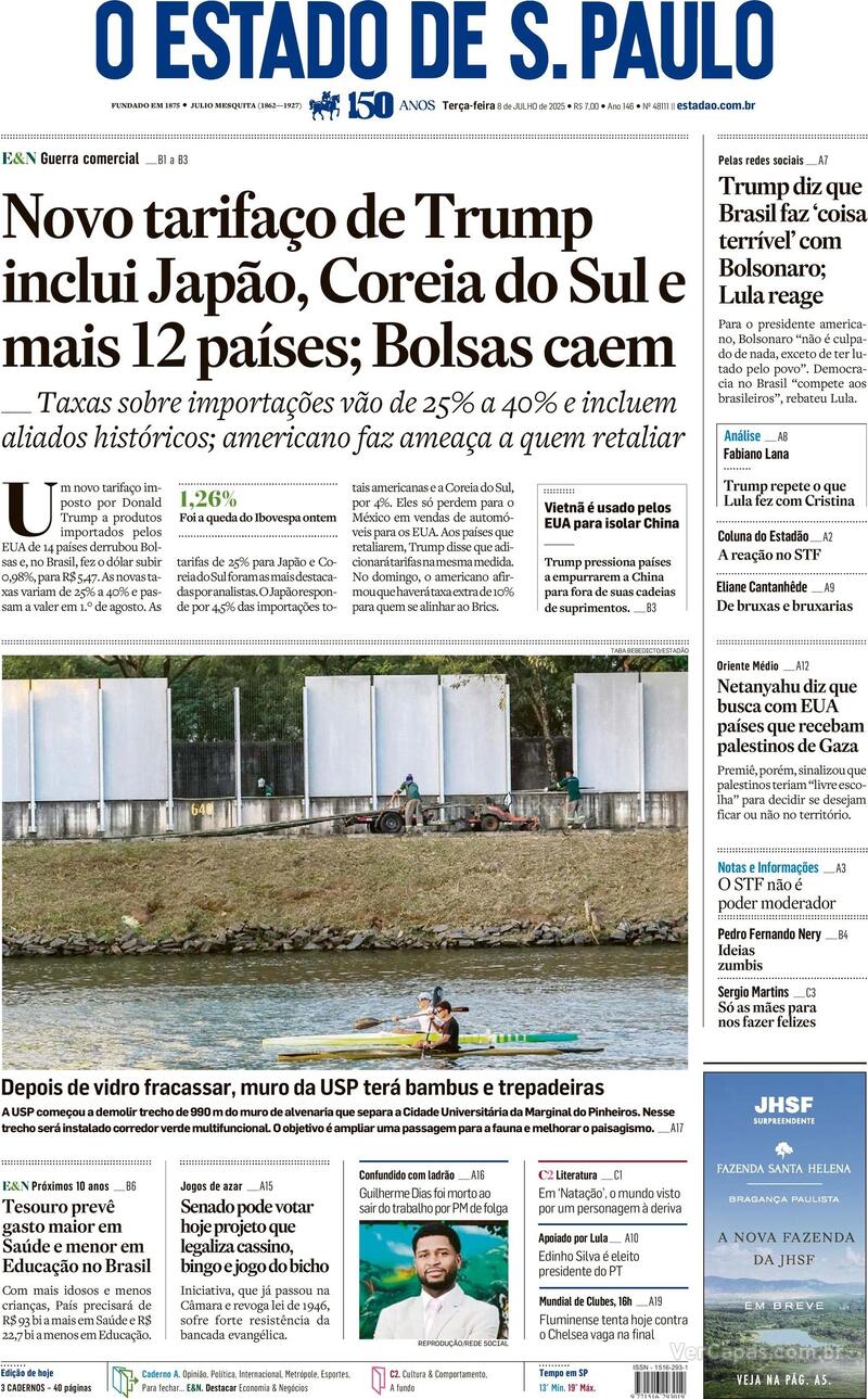 Jornal Estadão Jornal Estadão