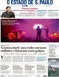 Capa Estadão 18/05/2025