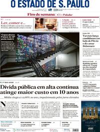 Capa Estadão 02/08/2026