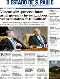 Capa Estadão 03/09/2026
