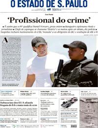 Capa do jornal Estadão 05/03/2026
