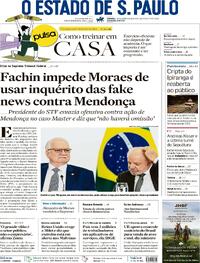 Capa Estadão 05/09/2026