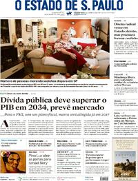 Capa Jornal Estadão