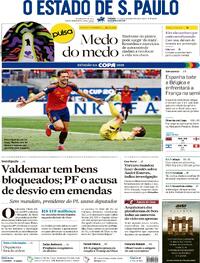 Capa Jornal Estadão