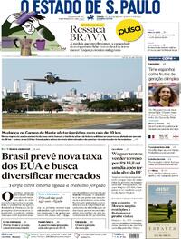 Capa Jornal Estadão