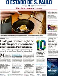 Capa Estadão 23/08/2026