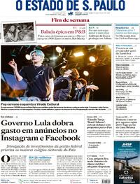 Capa Estadão 24/05/2026