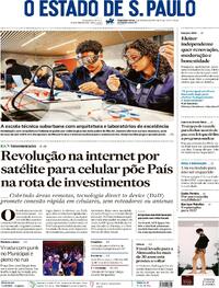 Capa Estadão 25/05/2026