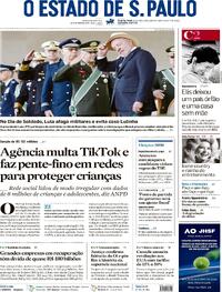Capa Jornal Estadão
