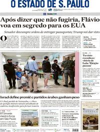 Capa Jornal Estadão