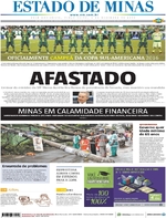 Capa do jornal Estado de Minas 06/12/2016