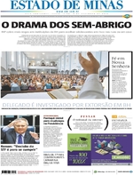 Capa do jornal Estado de Minas 09/12/2016