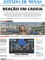Capa do jornal Estado de Minas 11/12/2016
