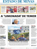 Capa do jornal Estado de Minas 28/11/2016